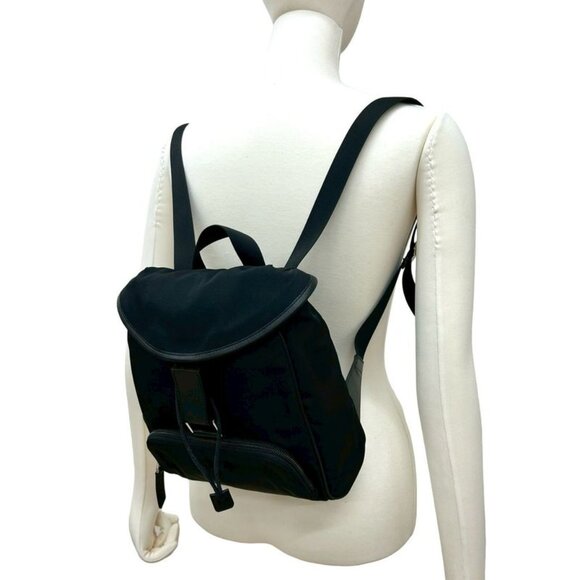 Gucci Logo Nylon Cuff Leather Mini Rucksack Sac Backpack main image 9